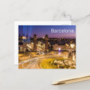 Recherche de paysage urbain de barcelone cartes postales Ville