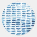 Recherche de motif abstrait autocollants Bleu