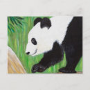Recherche de peinture de panda cartes postales Porter