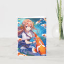 Recherche de koi japonais vœux cartes Dessin