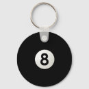 Recherche de boule billards 8 porteclés Table