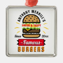 Recherche de burger ornements Drôle