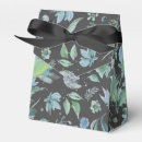 Recherche de bleu et gris ballotins Motif floral