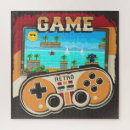 Recherche de jeu vidéo de puzzles Console