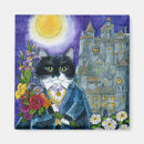Recherche de halloween magnets Chat