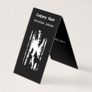 Recherche de silhouette noire cartes visite Noir et blanc