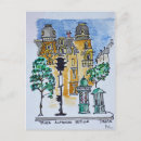 Recherche de places cartes postales Dessin