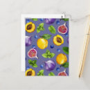 Recherche de motif tropical cartes postales Fruits tropicaux