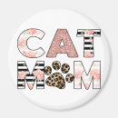 Recherche de chats mère magnets Empreinte de patte