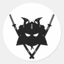 Recherche de samouraïs autocollants Guerrier