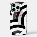 Recherche de chevron noir et blanc iphone coques Moderne