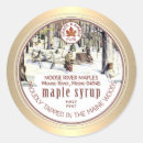 Recherche de sirop autocollants Feuille
