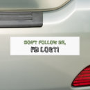 Recherche de suis perdu voiture autocollants Pare chocs