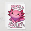 Recherche de amphibien anniversaire cartes Axolotl