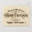 Recherche de cacao vintage cartes postales Café