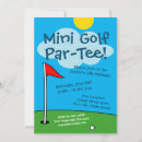 Recherche de minigolf invitations Sports