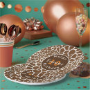 Recherche de exotique assiettes en papier Africain