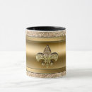 Recherche de fleur de lis tasses Royal