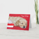 Recherche de golden retriever christmas vœux cartes Chiot