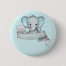 Recherche de éléphant de bébé badges Bleu