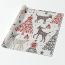 Recherche de renne papier cadeau Arbres
