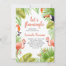 Recherche de flamant tropical invitations Bientôt maman