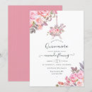 Recherche de paris quinceanera invitations Floral