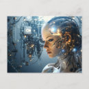 Recherche de technologie cartes postales Intelligence artificielle