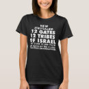 Recherche de 12 tribus tshirts Israélite