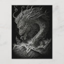 Recherche de dessin monstre effrayant cartes postales Serpent