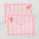 Recherche de homard rouge invitations Pour elle