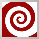 Recherche de spirale posters Blanc