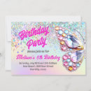 Recherche de scintillement invitations Girly
