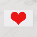 Recherche de conception de coeur cartes visite Pour elle