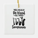 Recherche de saxophone ornements Joueur de saxophone