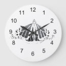 Recherche de papillon noir blanc horloges Nature