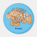 Recherche de poisson rouge magnets Dessin