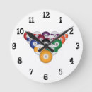 Recherche de boules de billard horloges Piscine