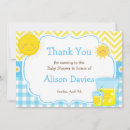 Recherche de chevron jaune vœux cartes Baby shower