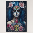 Recherche de skull puzzles Jour des morts