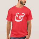 Recherche de ampersand tshirts Typographie