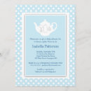 Recherche de teapot baby shower invitations Théière