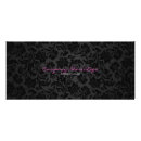 Recherche de noir et blanc cartes publicitaires Simple