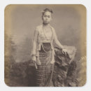 Recherche de jeunes femmes autocollants 19e