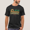 Recherche de sherman tshirts Coucher de soleil