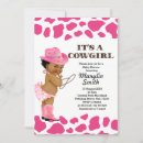 Recherche de cowgirl baby shower invitations Rose
