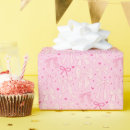 Recherche de ruban rose papier cadeau Girly