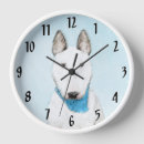 Recherche de chien de taureau horloges Bull terrier