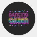 Recherche de danse vintage autocollants Dancelière