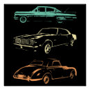 Recherche de voiture rétro posters Vintage